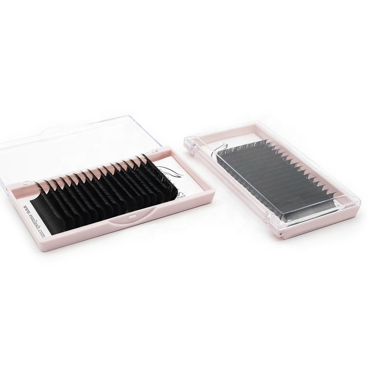 Export To England ESSI 02 Russian Volume Lashes Eyelash Extension Private Label Chinese Supplies 6-30mm 